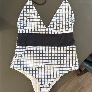 Stylish Black and White Kids One Piece